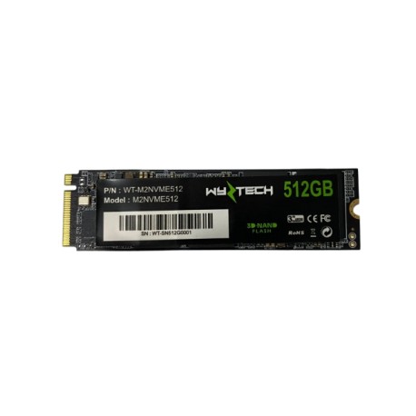 SSD M2 NVME WYZTECH 256GB PCIE GEN 3X4 UP TO 1600MB/s