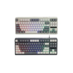REXUS KEYBOARD GAMING BATTLEFIRE K87M TKL RGB BACKLIGHT