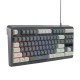 REXUS KEYBOARD GAMING BATTLEFIRE K87M TKL RGB BACKLIGHT