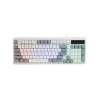 REXUS K98M WIRED RETRO CLASIC RGB LED FULLSIZE CREAM WHITE