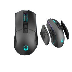 SADES RYNIX KYU PRO MX1 WIRELESS BLUETOOTH WIRELESS +WIRED 3IN1 TRI MODE CONNECTION
