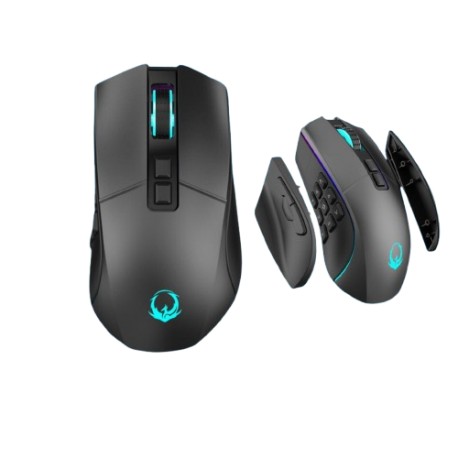 SADES RYNIX KYU PRO MX1 WIRELESS BLUETOOTH WIRELESS +WIRED 3IN1 TRI MODE CONNECTION