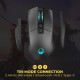 SADES RYNIX KYU PRO MX1 WIRELESS BLUETOOTH WIRELESS +WIRED 3IN1 TRI MODE CONNECTION