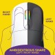 MOUSE SADES RYUNIX KOJIN MX10 WIRELESS BLUETOOTH TRIPLE MODE AMBIDEXTROUS HITAM/PUTIH