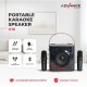 ADVANCE DIGITAL AUDIO SPEAKER V10 KARAOKE + 2 MIC WIRELESS