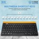 NYK SUPREME K30 KEYBOARD MINI DUAL MODE WIRELESS BLUETOOTH