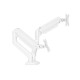 RYUNIX MONITOR BRACKET SINGLE ALUMINIUM SINGLE 360 ITTO MAX1 BLACK / WHITE
