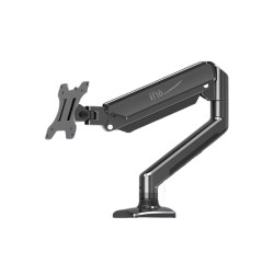 RYUNIX MONITOR BRACKET SINGLE ALUMINIUM SINGLE 360 ITTO MAX1 BLACK / WHITE