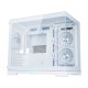 TECWARE VXN GLOW M TG MATX CASE WITH 3 x ARGB FANS - WHITE - TWCA-VXNGLOWM