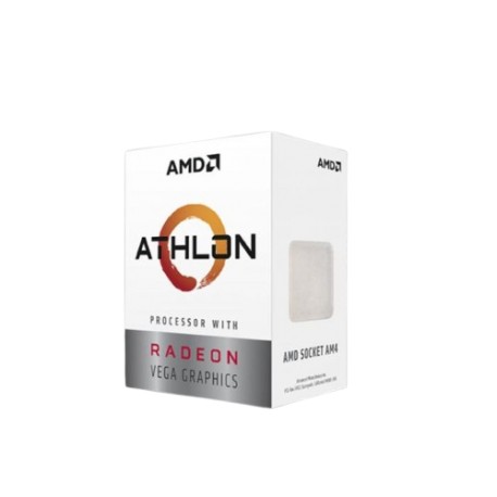 PROCESSOR AMD ATHLON 3000GE 3.5 Ghz SOCKET AM4 WITH RADEON VEGA 3 TRAY