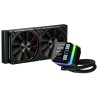 TECWARE NEON 240 IPS DISPLAY LIQUID COOLER WITH 2.73INCH HIGH RESOLUTION LCD SCREEN - BLACK