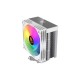 DIGITAL ALLIANCE DA KAZE B400D HSF CPU COOLER INTEL / AMD ARGB DIGITAL LED WHITE - 120MM