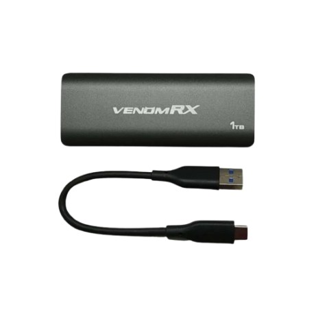 SSD EXTERNAL VENOMRX 1TB USB TYPE C 3.2 SUPER FAST