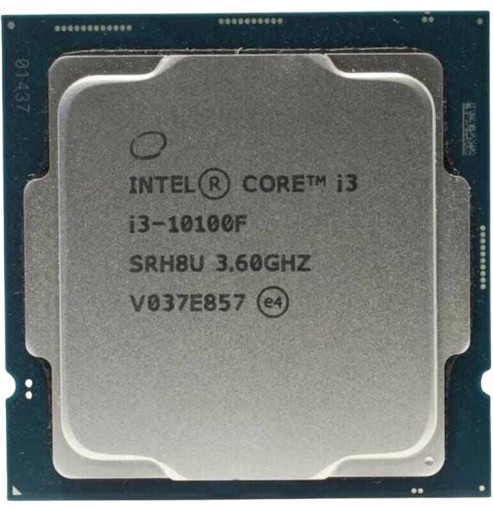 Processeur Intel Core I3-10100F (4 Cœurs, 8 Threads, 3.6 GHz) Socket LGA 1200 - Reconditionné