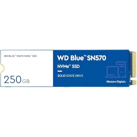 WD BLUE SN750 SSD M.2 2280 NVME GEN4 250GB UP TO 3300MBPS