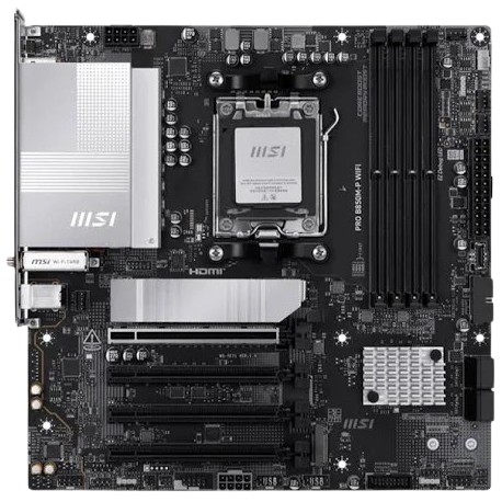 MOTHERBOARD MSI PRO B850M-P WIFI AMD B850 AM5 DDR5