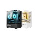 CASE HOSE LEXA GAMING AQUARIX MINI + 3 FAN BLACK RGB