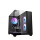 CASE DARKFLASH TH285M M-ATX NO FAN WHITE