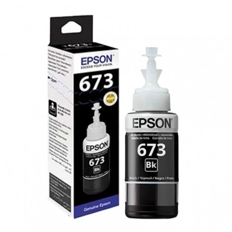 TINTA PRINTER EPSON 673 BLACK