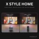 EZZRALE X STYLE HOME 6000 LUMENS ( 500 ANSI ) SMART ANDROID PROJECTOR 9.0