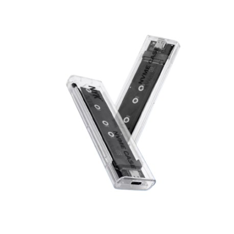 NYK CASING ENCLOSURE NVME M.2 S1 USB 3.1 TRANSPARANT