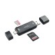 M TECH CR30 USB TYPE C CARD READER 3.0 MICRO USB 3IN1 SD CARD OTG