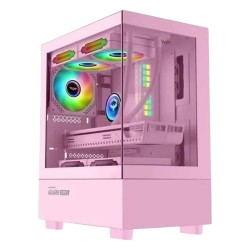 ARMAGGEDDON AQUARON DUPLEX BLACK M-ATX FREE 3 FAN