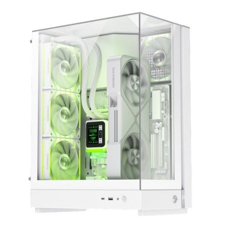 GAMEMAX T20 WHITE GAMING CASE M-ATX