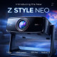 PROJEKTOR EZZRALE Z-STYLE NEO FULL HD 1080P 500 ANSI ANDROID 12