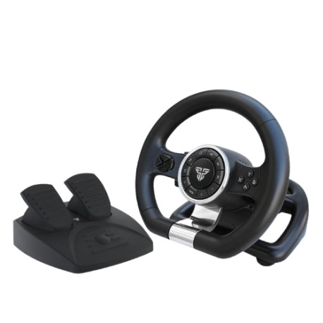 FANTECH R1V2 STEERING WHEEL BLACK 180 DEGREE FOR PC, PS4, PS5
