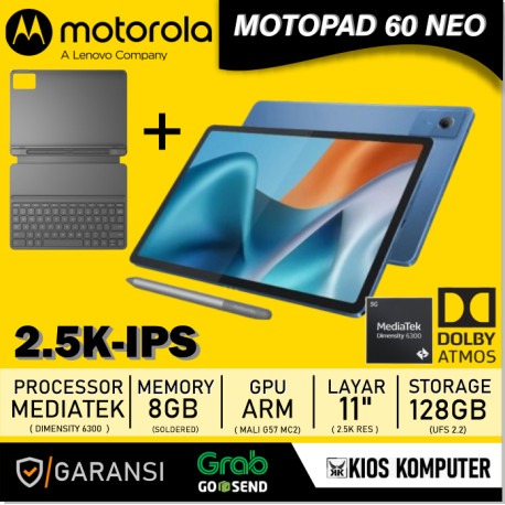 MOTOPAD 60 NEO ZAGV0000ID 4GB RAM 128GB STORAGE 11INCH