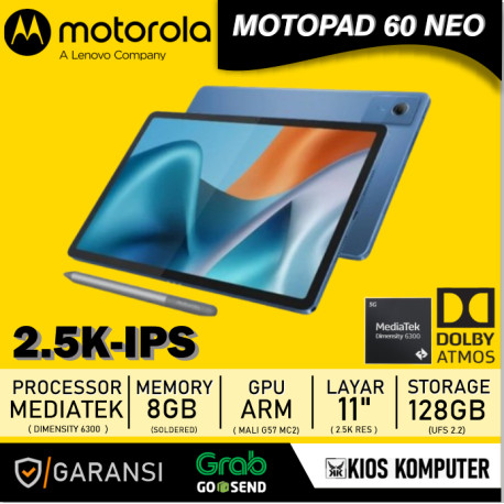 MOTOPAD 60 NEO ZAGV0000ID 4GB RAM 128GB STORAGE 11INCH