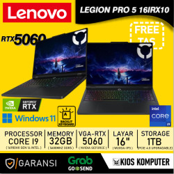 LENOVO LEGION PRO 5 16IRX10 GeForce RTX 5060 i9-14900HX 32GB 1TB W11 OH24
