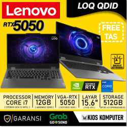Lenovo LOQ i7-13700HX RTX5050 512GB SSD 15.6"FHD IPS 100%sRGB 144Hz Win11 OHS