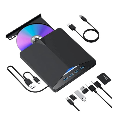 DVD-RW EXTERNAL 7IN1 CARD READER USB 3.0