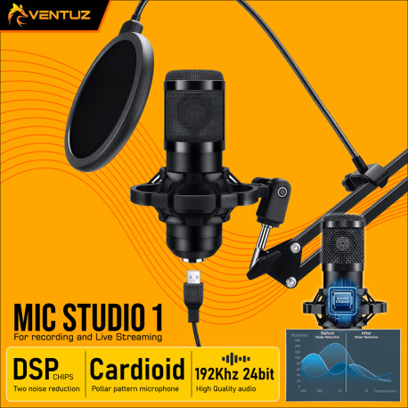 VENTUZ MIC STUDIO 1 192KHz 24bit