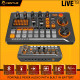 VENTUZ LIVE T9 PROFESIONAL LIVE USB SOUNDCARD MIXER AUDIO BROADCAST BUILD IN BATTERY