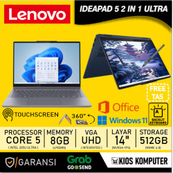 LENOVO IDEAPAD 5 2 IN 1 14 TOUCSREEN INTEL CORE ULTRA 5 225U 8GB 512GB W11 14INCH FHD IPS