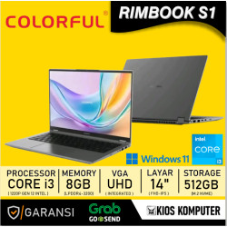 COLORFULL RIMBOOK S1 INTEL CORE I3 1220P 8GB LPDDR4 512GB NVME 14 INCH FHD IPS