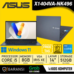 ASUS X1404VA-NK496 INTEL CORE I5 1334U 8GB 512GB 14INCH