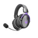 RYUNIX HIBIKI HX2 HEADSET GAMING 7.1 WIRELESS BLUETOOTH 3MODE RGB - BLACK / WHITE