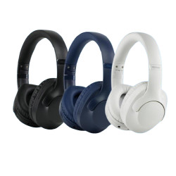 REXUS HEADSET BLUETOOTH KABEL M2 METRO V2 V6.0 MIC - BLACK / WHITE