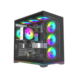 CASING VENOMRX NOCTIS MAX PANORAMIC GLASS - BLACK