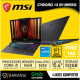 MSI CYBORG 15 B13WEKG INTEL CORE I5 13420H 16GB DDR5 512GB GEN 4 RTX 5050 8GB 15.6INCH 144HZ W11 OHS BP, RS