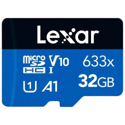 MICROSD LEXAR HIGH PEFORMANCE 633X SDXC UHS-1 A1 32GB