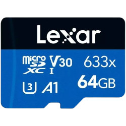 MICROSD LEXAR HIGH PEFORMANCE 633X SDXC UHS-1 A1 32GB