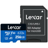 MICROSD LEXAR HIGH PEFORMANCE 633X INCLUDE CONVERTER SDXC UHS-1 A1 128GB