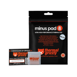 THERMAL GRIZZLY MINUS PAD 8 ULTRA HIGH PEFORMANCE THERMAL PAD120X20X0.5MM