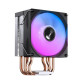 JONSBO CR-1300 EVO FRGB INTEL/AMD SINGLE TOWER 90MM 3 HEATPIPE AIR COOLER BLACK