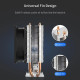 SEGOTEP WIND CLEAR T2 SINGLE TOWER CPU COOLER FAN INTEL AMD